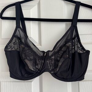 Chantelle Black Sheer Lace Bra